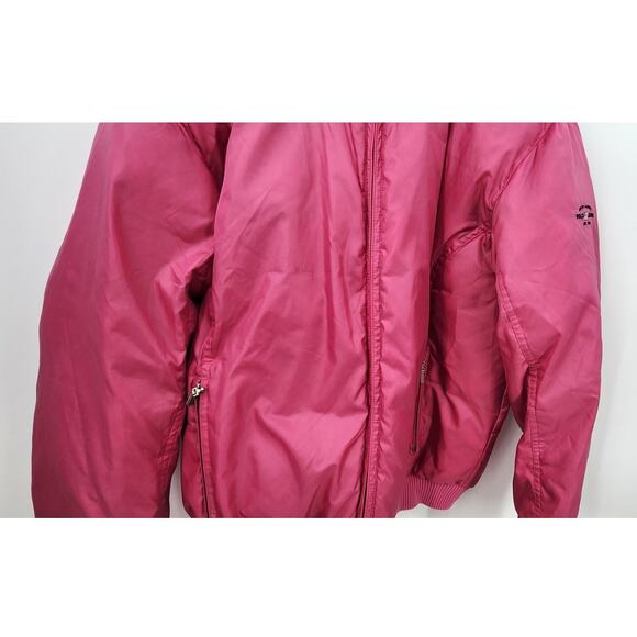 Vintage Y2K 2000's Polo Ralph Lauren Pink Goose Down Bomber Jacket XL - Picture 4 of 10